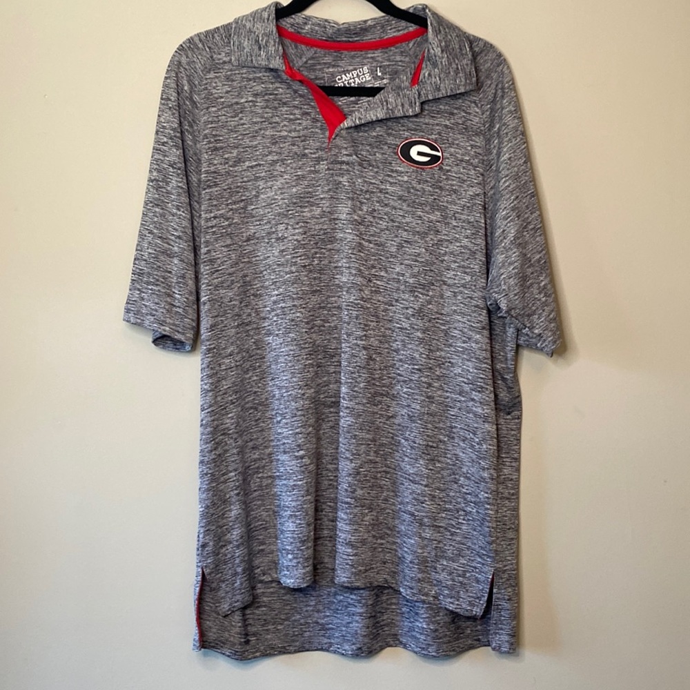 Gray University of Georgia UGA polo